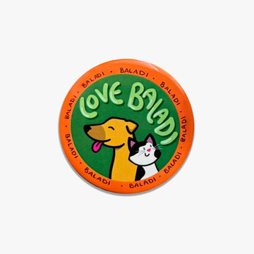 Love Baladi Badge Pin