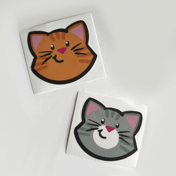Kitten Face Stickers
