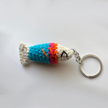 Tiny Stitch Fish Keychain