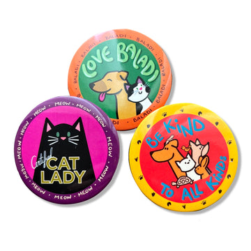 Badge Pin Set of 3